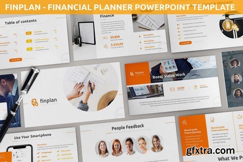 Finplan - Financial Planner Powerpoint Template