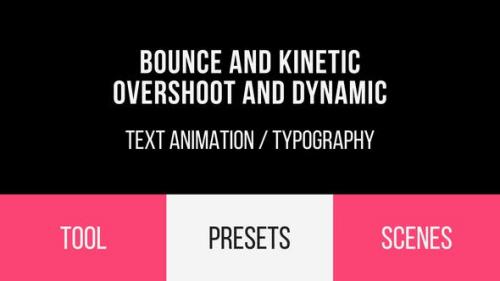 Videohive - Bounce & Dynamic Text Animations - 19691145