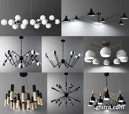 Ceiling light collection 08
