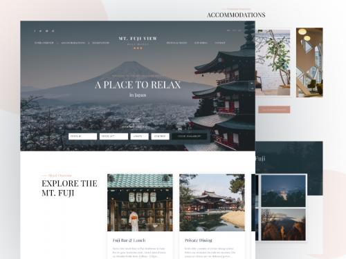 Mt. Fuji Luxury Hotel website