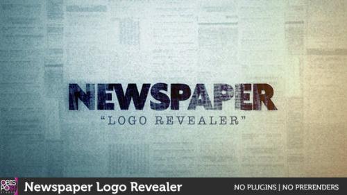 Videohive - Newspaper Logo Reveal - 10159248