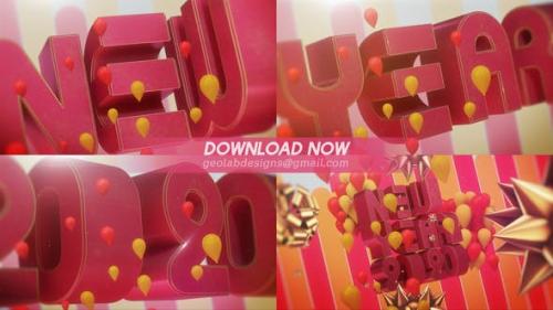 Videohive - Happy New Year l New Year 2020 l New Year Celebration Template - 25326604