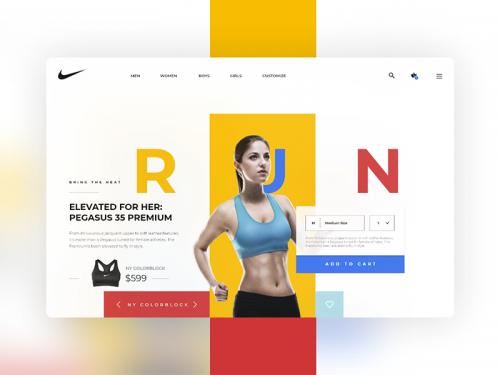 Nike Web Concept