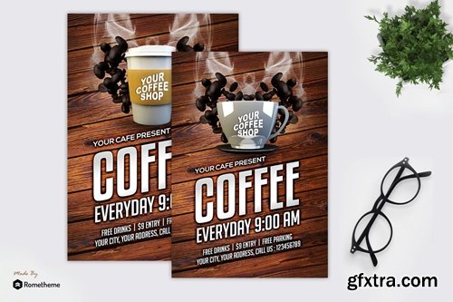 Coffee Shop - Promotion Flyer MR