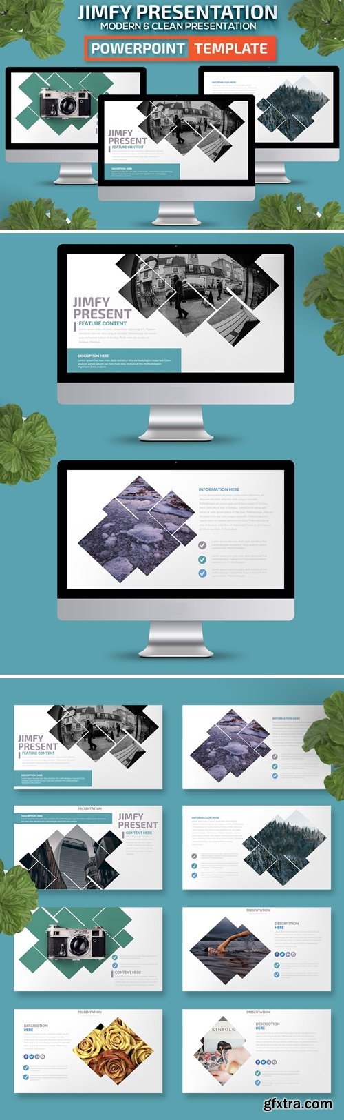 Jimfy Powerpoint and Keynote Presentation Template