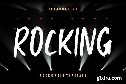 Rocking Rock & Roll Typeface