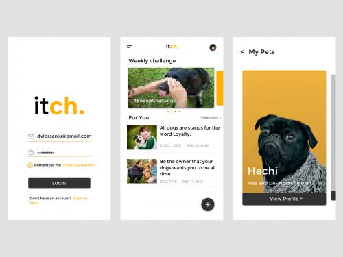 Pet Care App (itch)