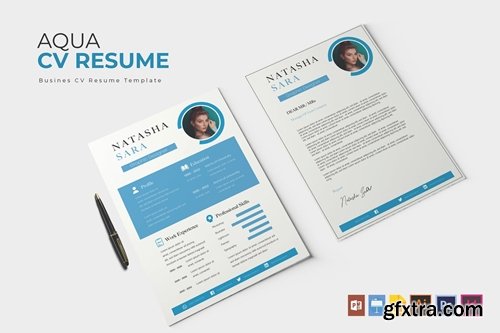 Aqua | CV & Resume Template