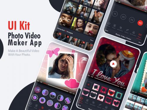 Photo Video Maker UI Kit