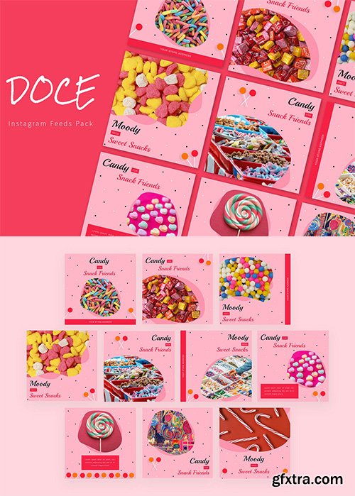 Doce - Instagram Feeds Pack