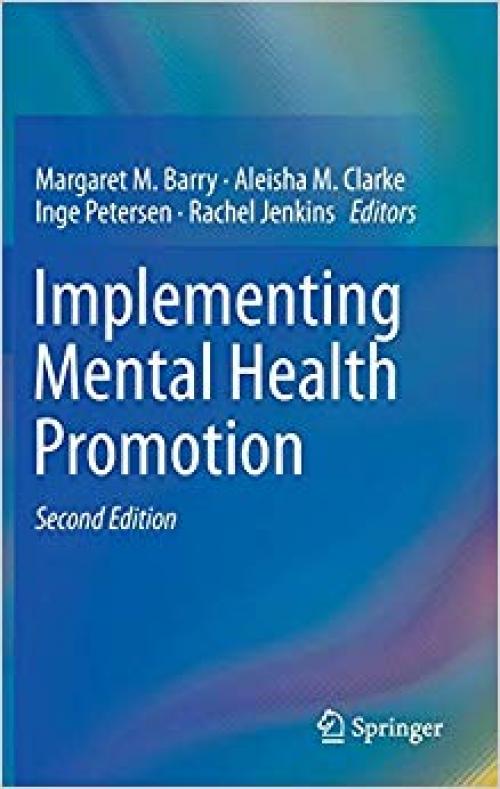 Implementing Mental Health Promotion