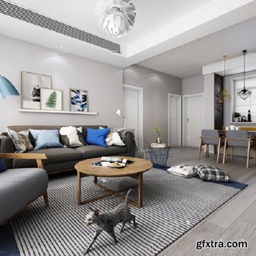 Nordic Style Livingroom 29