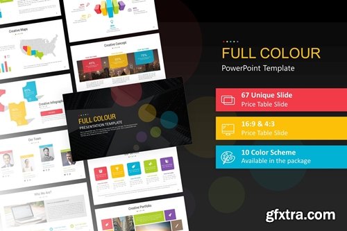 Full Colour PowerPoint Presentation Template