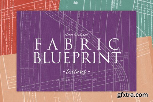 Clean Fabric Blueprint Textures 2