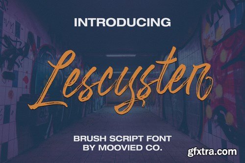 Lescyster Script Brush