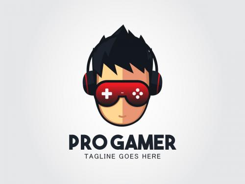 Pro Gamer - Gaming Logo Design Template