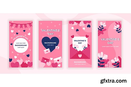 Valentines Day Instagram Stories Social Template