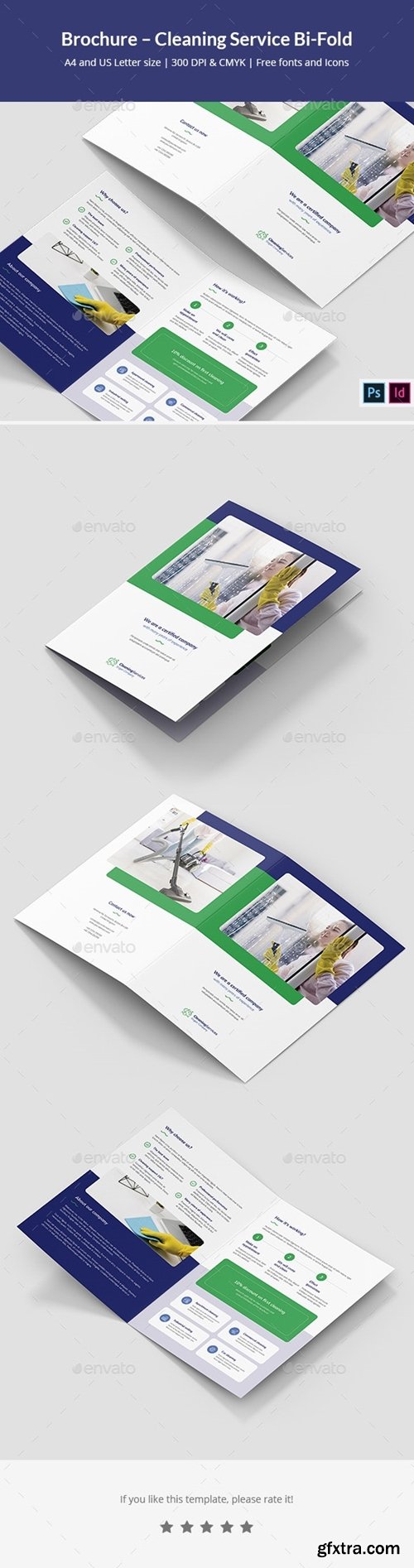 GraphicRiver - Brochure – Cleaning Service Bi-Fold 25570076