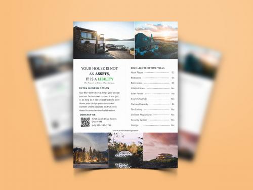 Real Estate Property Flyer Template-14