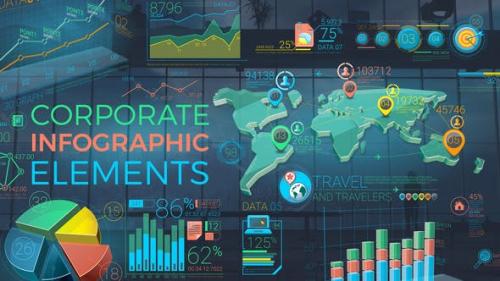 Videohive - Colorful Corporate Infographic Elements - 22933640