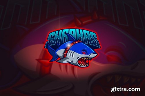 Shark - Mascot & Esport Logo