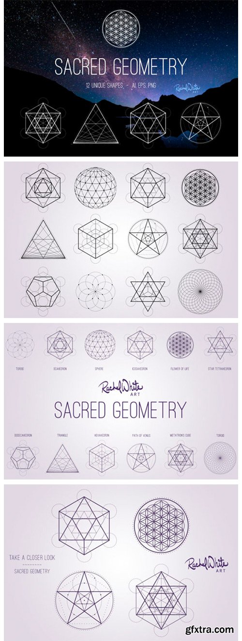 Sacred Geometry Vectors 2611581