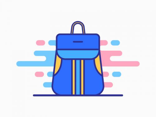 School Bag Icon 5