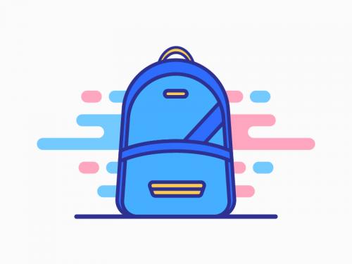 School Bag Icon 7