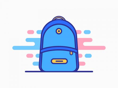 School Bag Icon 9