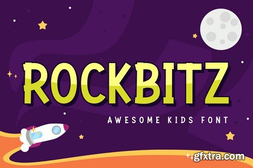 Rockbitz - playful font