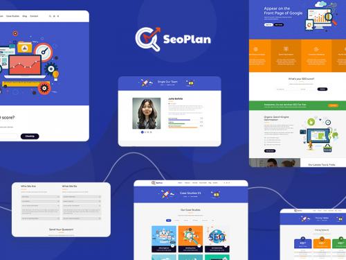 SeoPlan - SEO & Digital Marketing PSD Template