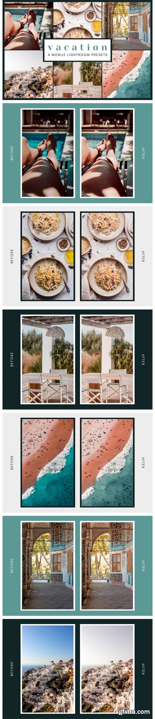 4 Mobile Lightroom Presets | Vacations 2651879