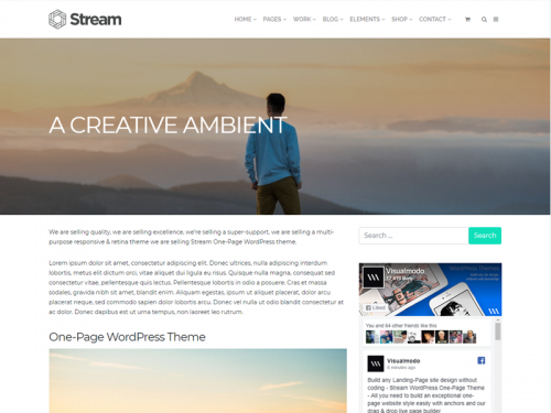 Single Post Page - Blog - Stream WordPress Theme