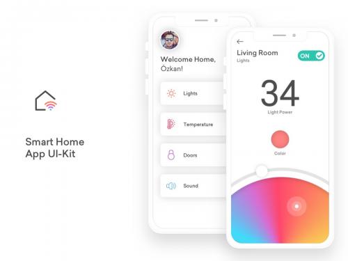 Smart Home App UI - Kit