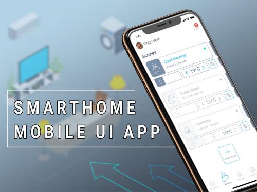 Smart Home Mobile Ui - TH