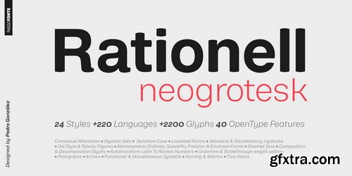 Rationell Font Family