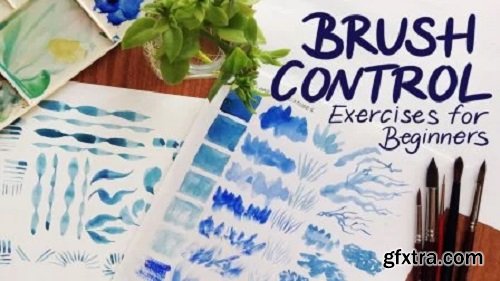 Watercolor Brush Control Exercises for Beginners