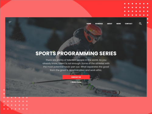 Sports Series Website