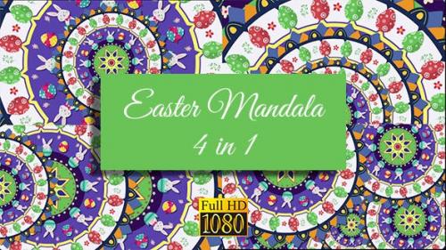 Videohive - Easter Mandala Pack 2 - 21472811