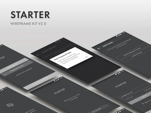Starter Wireframe Kit 2.0