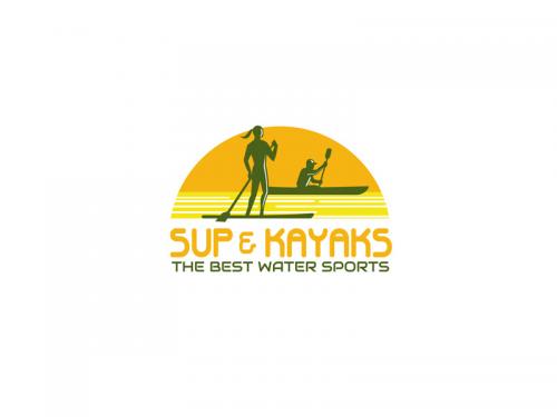SUP and Kayak Water Sports Retro