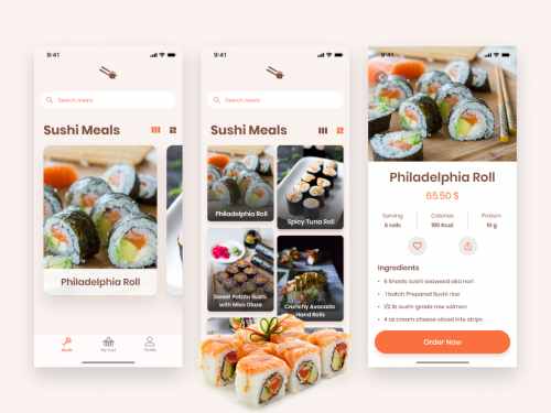 Sushi Restaurant App