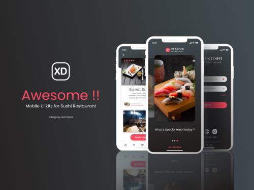 Sushi Restaurant App Challenge for Mobile