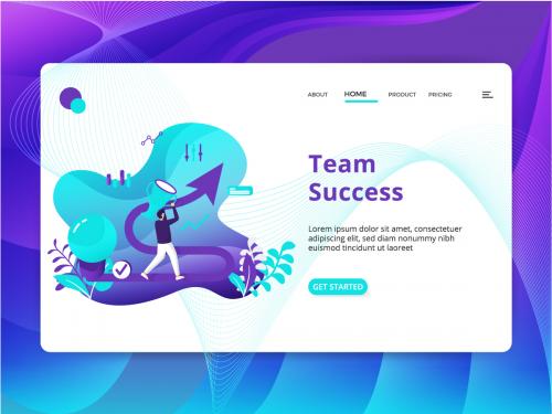 Team Success Illustration