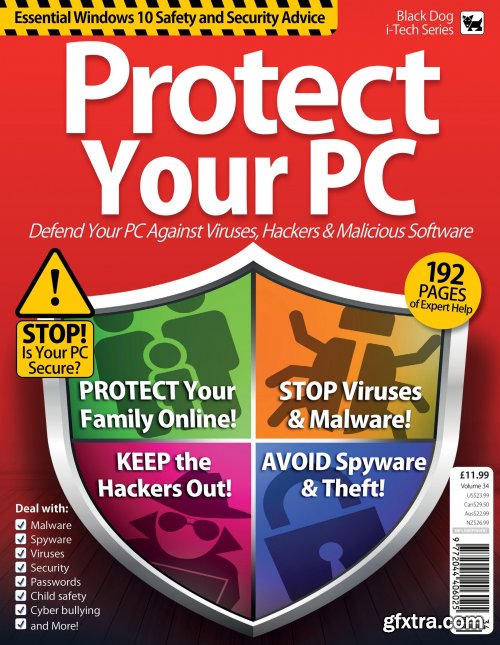 Essential Windows 10 Safety And Security: Protect Your PC - VOL 34, 2019 (HQ PDF)
