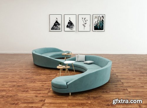 Modern special-shaped sofa