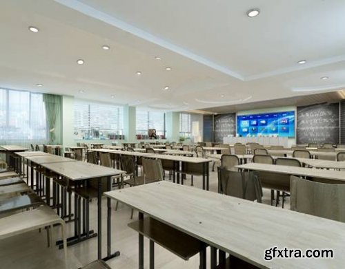 Modern classroom 03