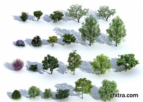 Bush / Trees 3d models