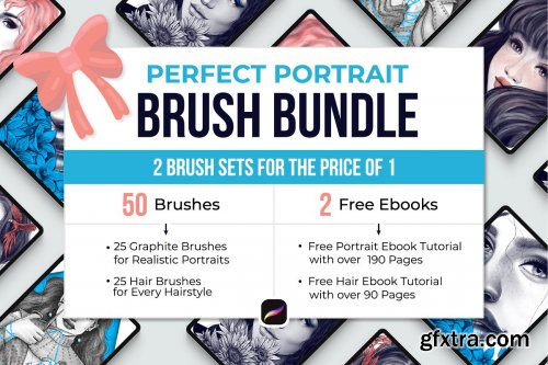 CreativeMarket - Perfect Portrait Brush Bundle 4383361