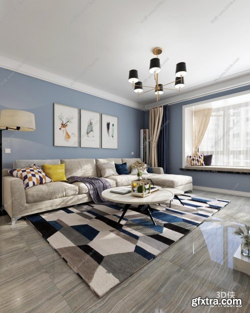 Nordic Style Livingroom 28